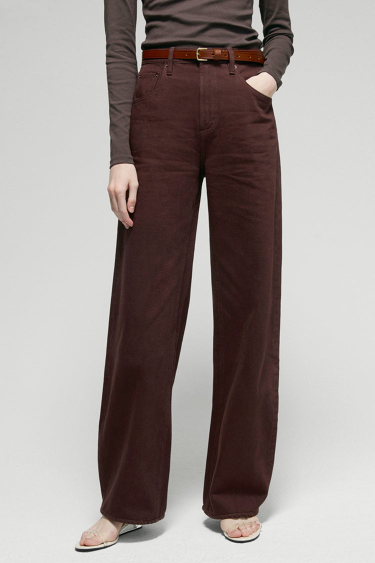 Slope High-Rise Wide-Leg Jeans