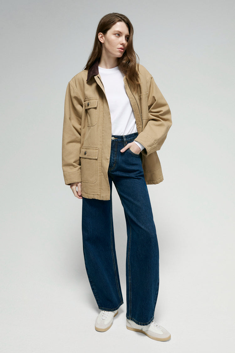 Slope High-Rise Wide-Leg Jeans