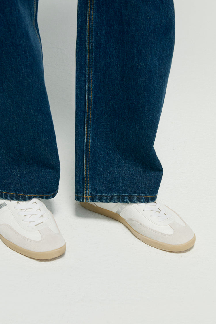 Slope High-Rise Wide-Leg Jeans