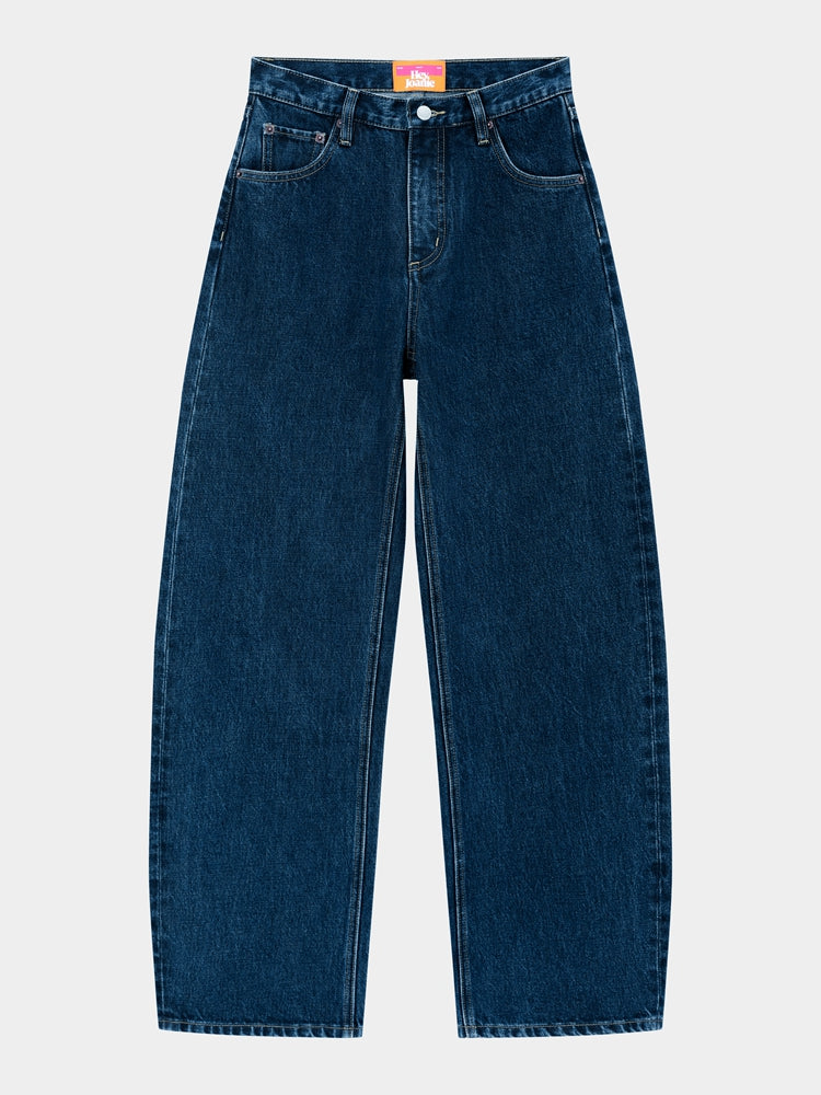 Slope High-Rise Wide-Leg Jeans
